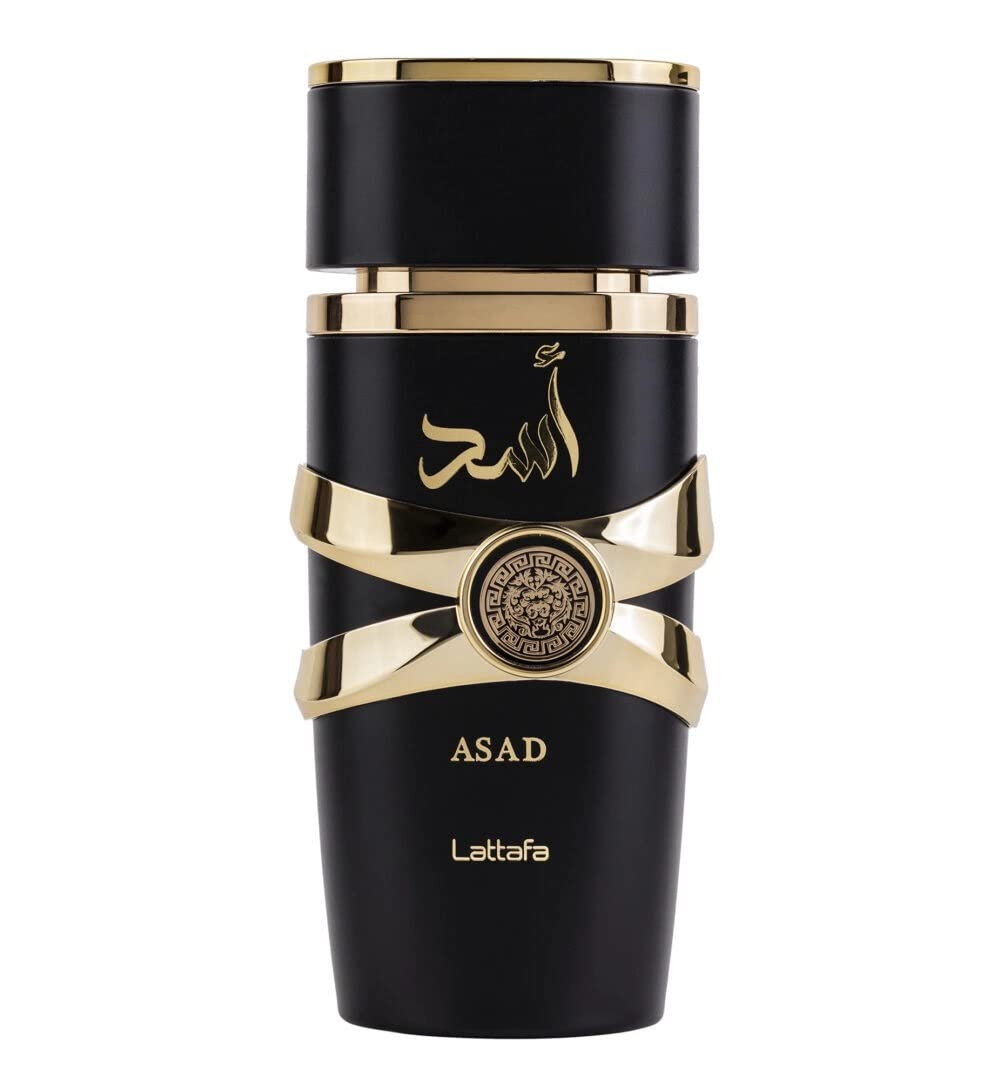 Lattafa Perfumes Asad for Unisex Eau de Parfum Spray, 100ml